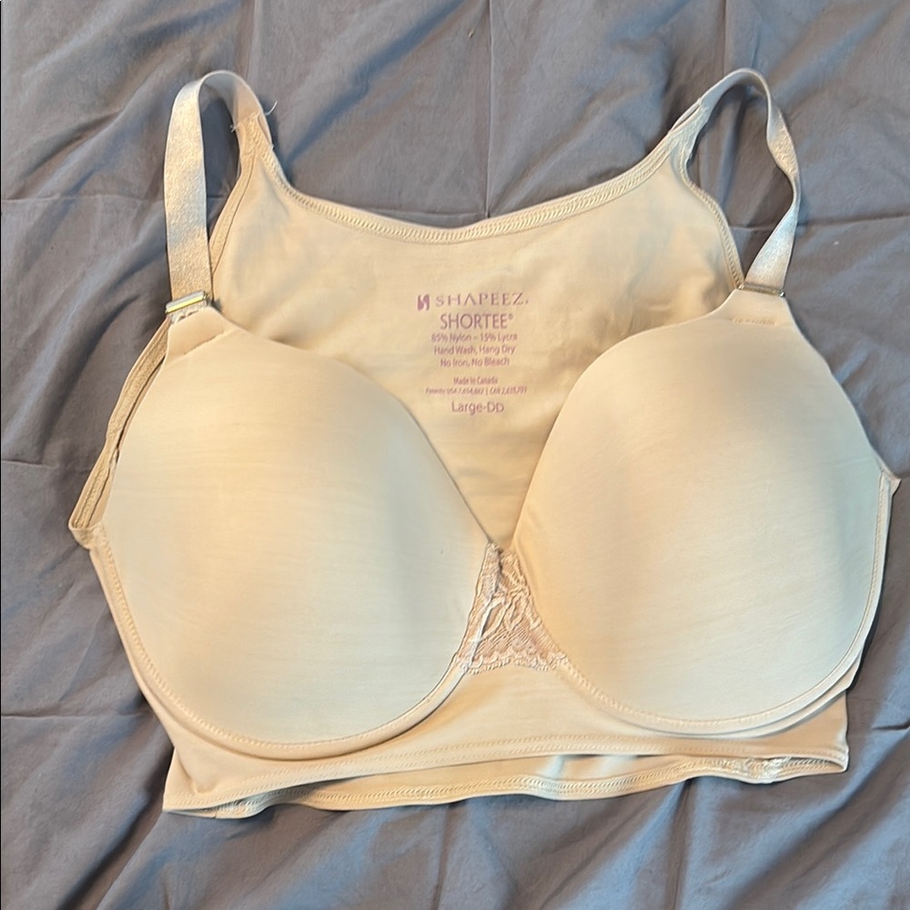 Cream Everyday T-Shirt Bra with Adjustable Straps